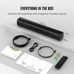 Bluetooth Wireless Surround Sound Bar Wireless Surround Speakers HDMI Smart TV HDMI(ARC) OPT AUX USB 2.0ch 3 Modes Home Theater Sounds System TV/PC/Gaming/Projector Sound Bar
