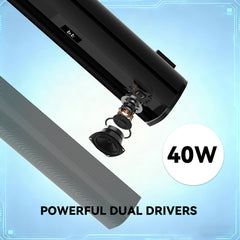 Fansbe Direct HDMI Sound Bar Smart TV Home Theater Surround TV Speakers Bluetooth HDMI AUX OPT COAX USB Home Audio Surround Sound System For PC Projector Game News Music Movie