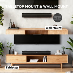 Fansbe Direct HDMI Sound Bar Smart TV Home Theater Surround TV Speakers Bluetooth HDMI AUX OPT COAX USB Home Audio Surround Sound System For PC Projector Game News Music Movie
